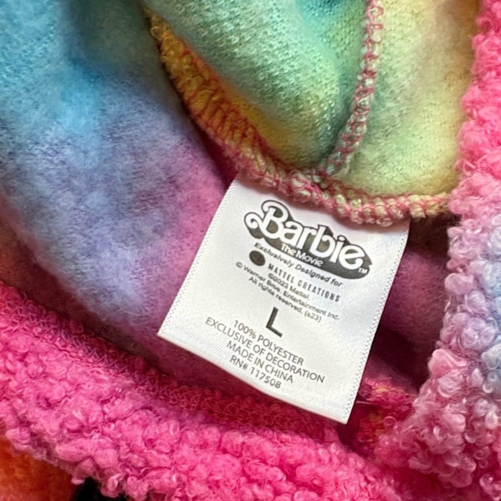 Barbie Pastel Tie-Dye Sweater - Picture 2 of 3